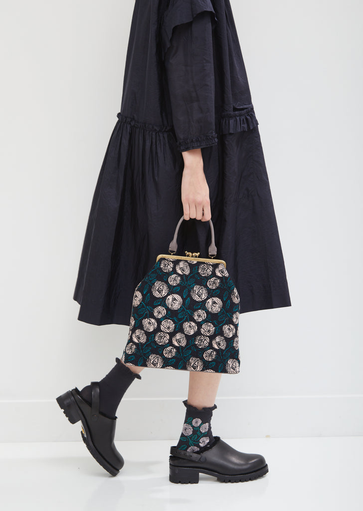 Rosy Floral Tote Bag