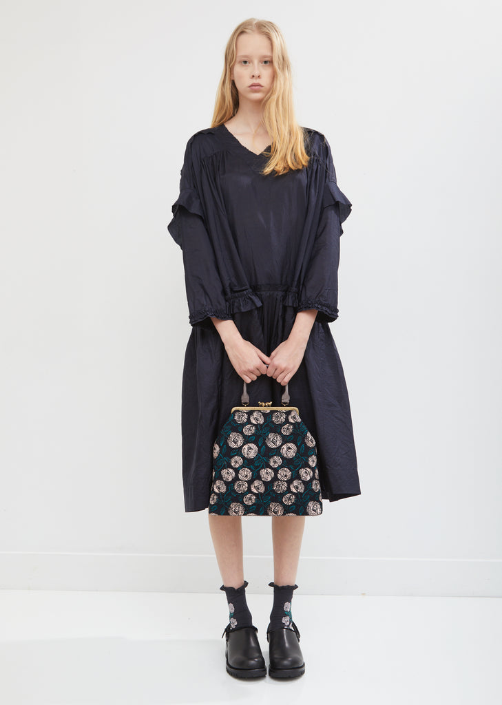 Rosy Floral Tote Bag