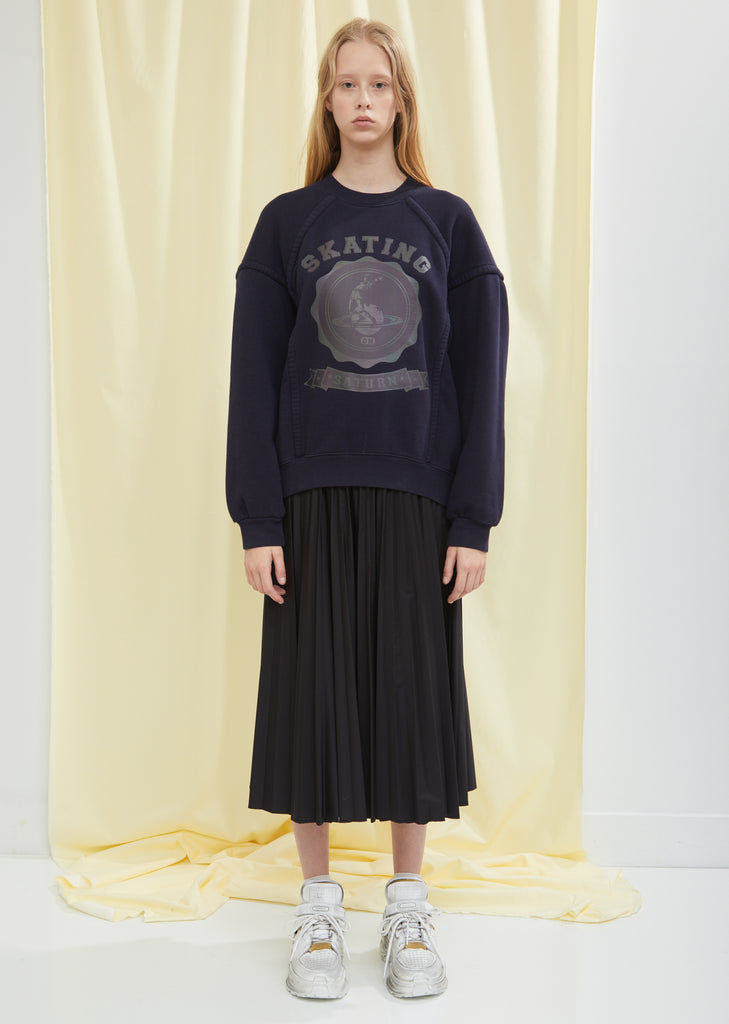 Open End Fleece Sweatshirt