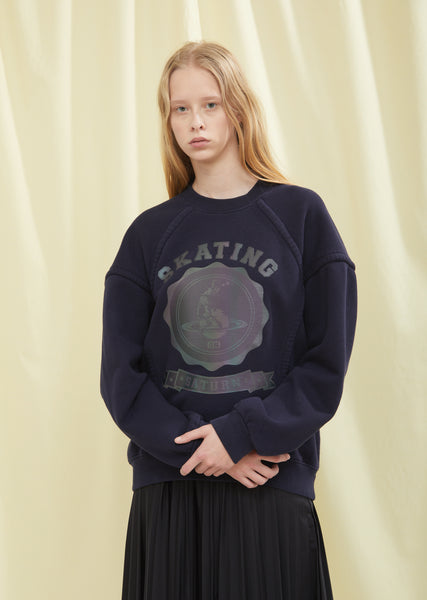 トップス 18aw Maison Margiela Nordic Open End Fleece Sweatshirt by Maison Margiela- La Garçonne