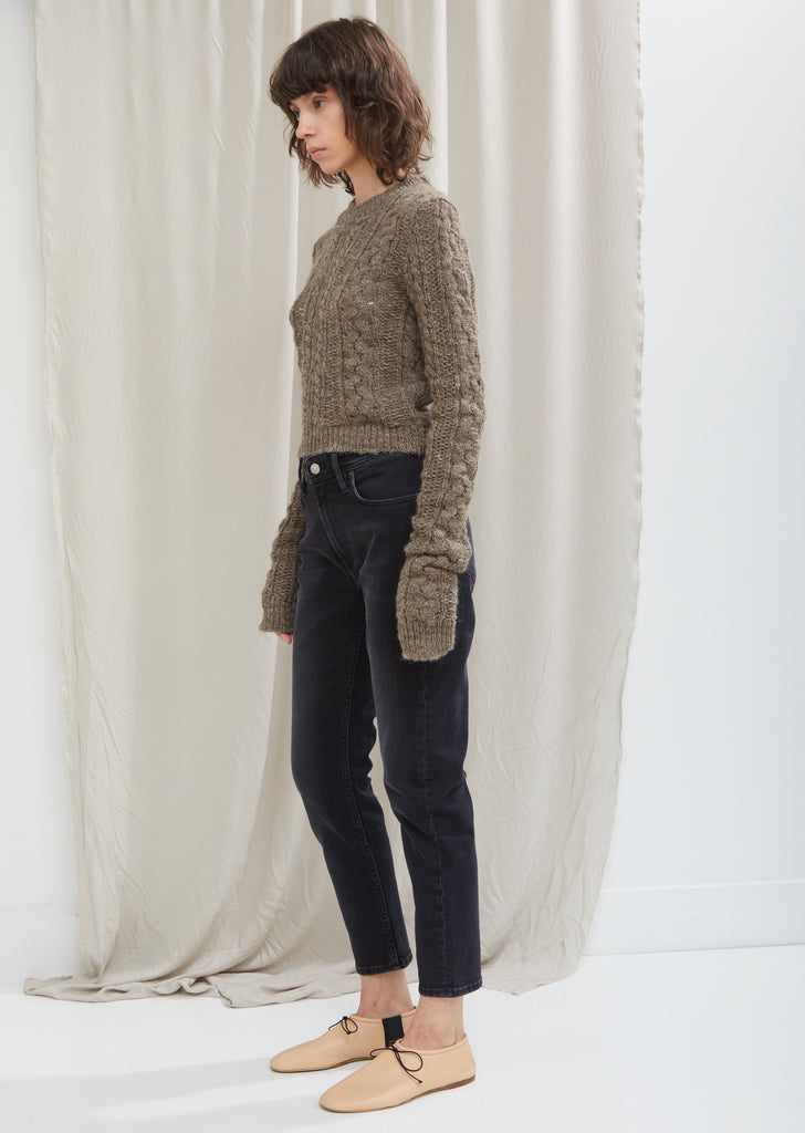 Melk Used Black Jeans