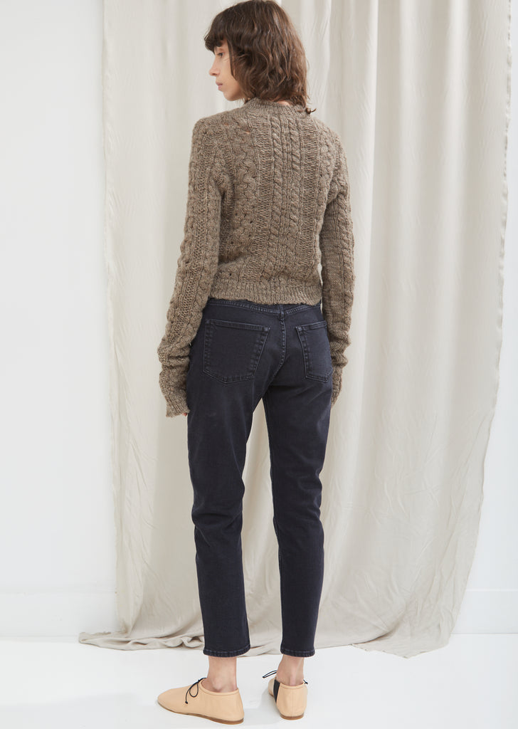 Melk Used Black Jeans