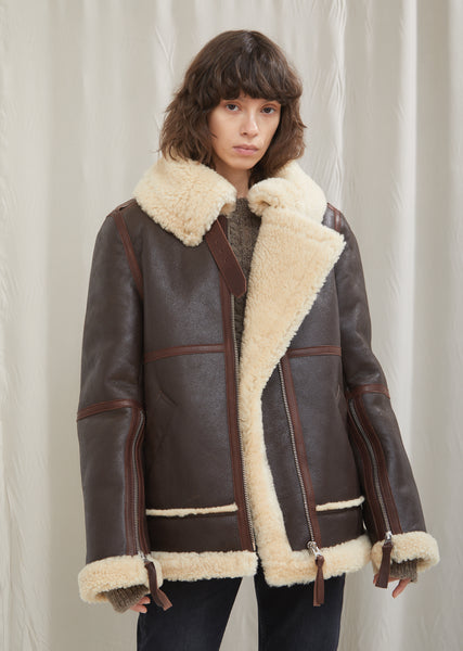 Shearling Jacket by Acne Studios- La Garçonne