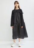 Doralia Composed Polka Dot Dress