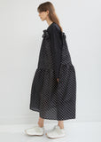 Doralia Composed Polka Dot Dress