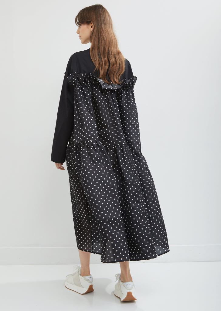 Doralia Composed Polka Dot Dress