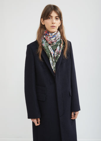 Silk Tapestry Print Scarf