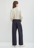 Pomona Contrast Cuff Casual Pants