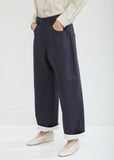 Pomona Contrast Cuff Casual Pants