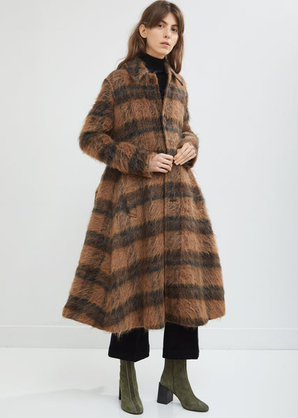 販売セール 美品 ACNE Check Chester Coat - ジャケット/アウター