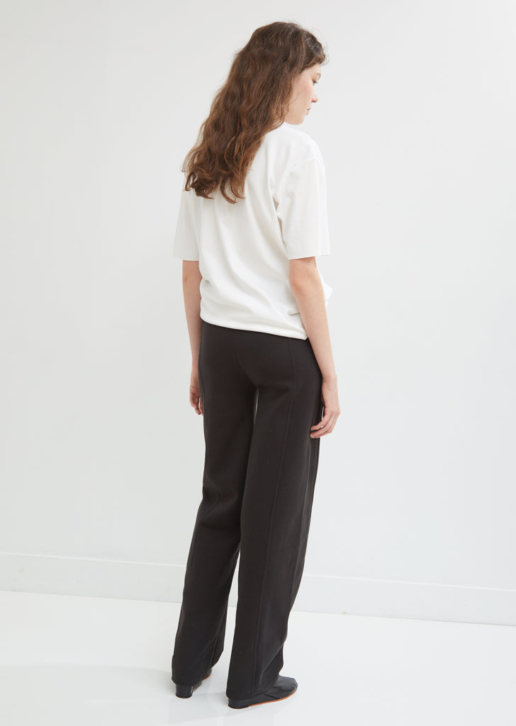 Molleton Large Twisted Cotton Pants
