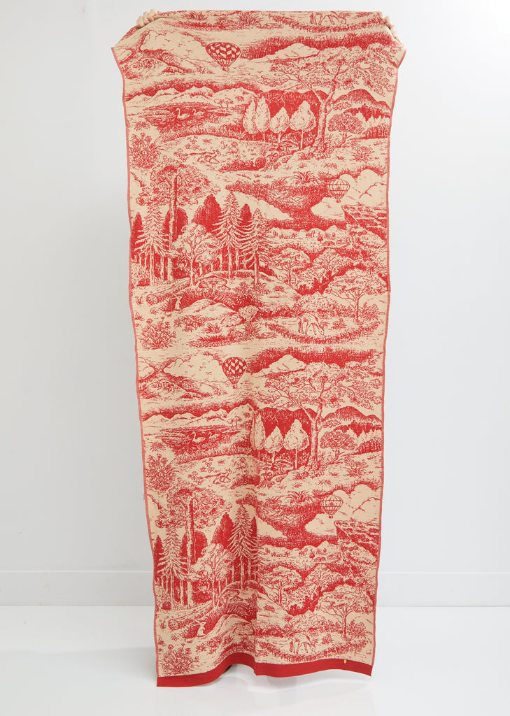 Wool and Cotton Nature Stole