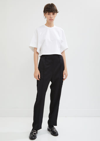 Twill Wool Trousers