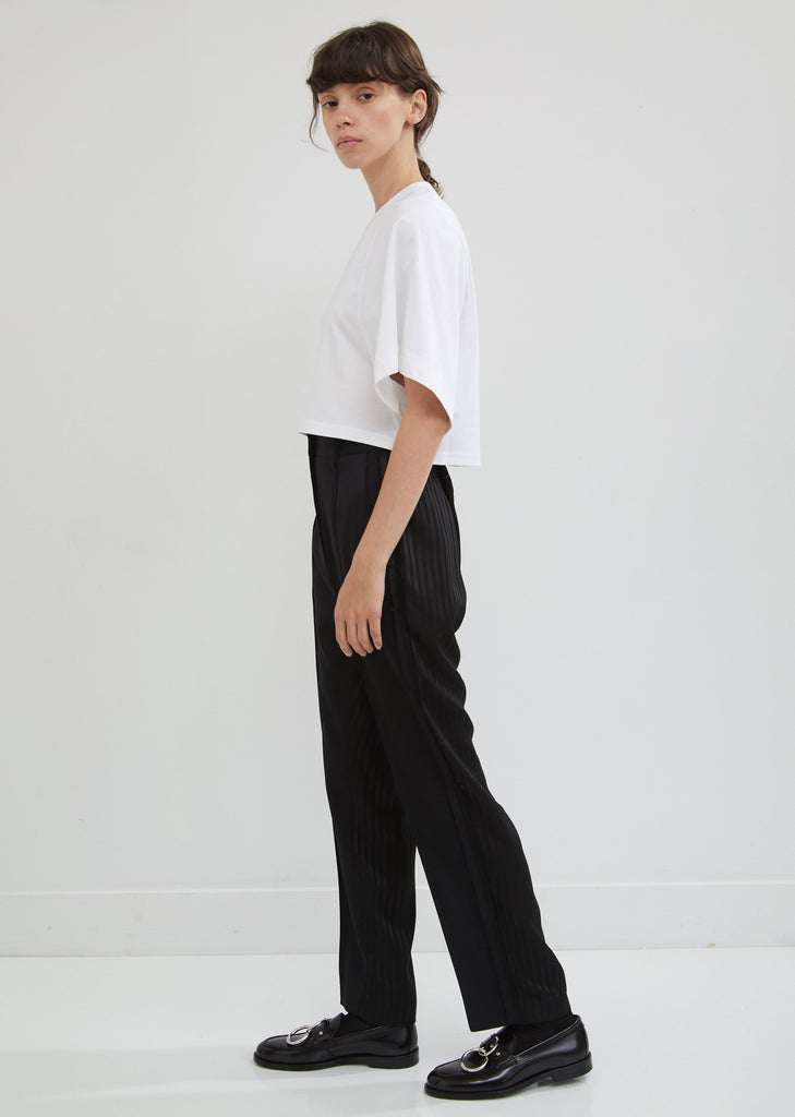 Twill Wool Trousers