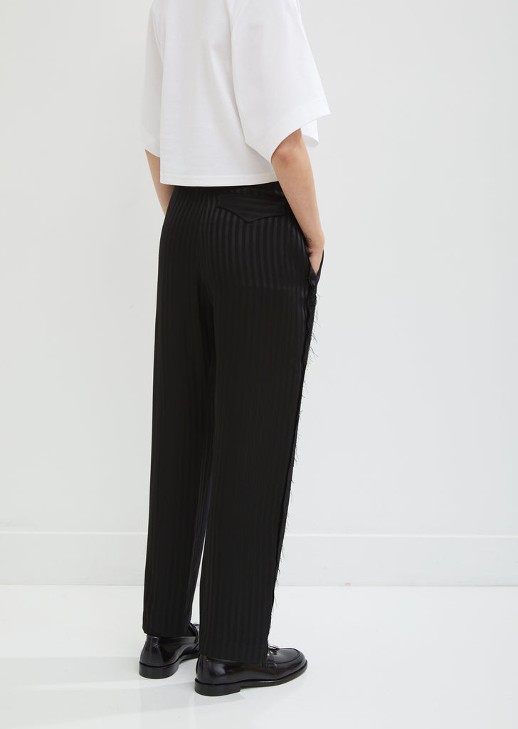Twill Wool Trousers