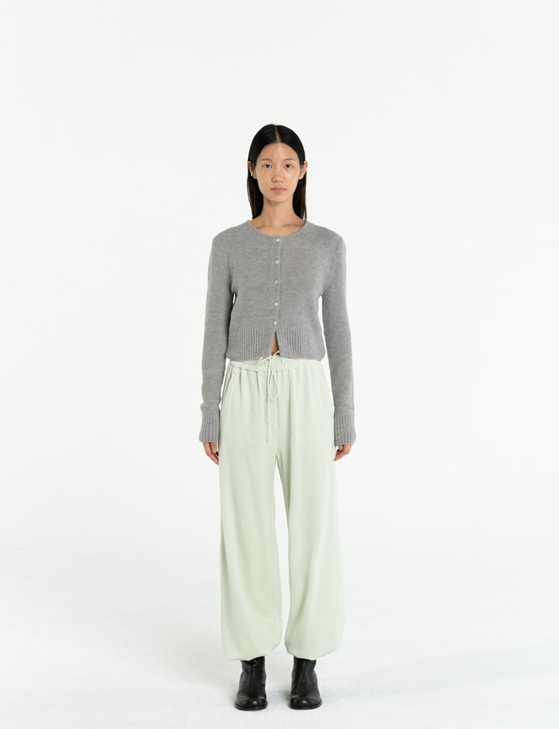 Velours Drawstring Pants