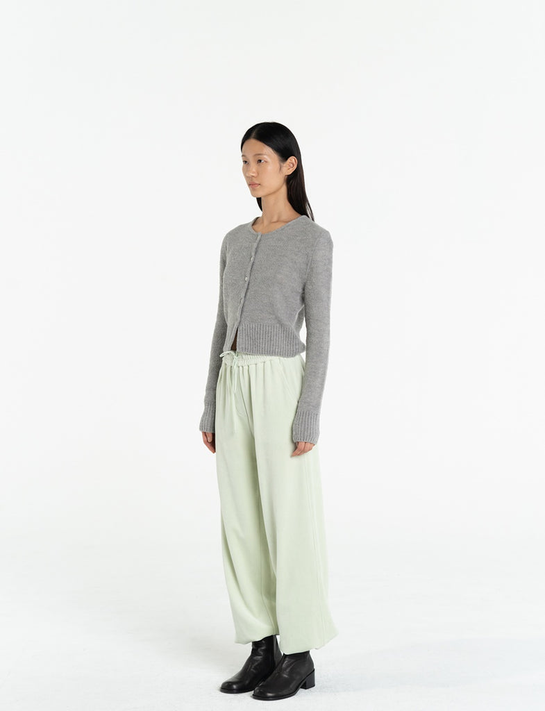 Velours Drawstring Pants