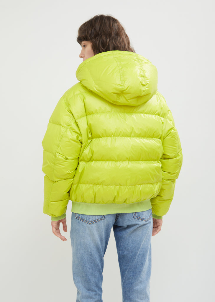 Reversible Down Hoodie Jacket