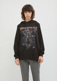 Distressed Megadeth Machina Hoodie