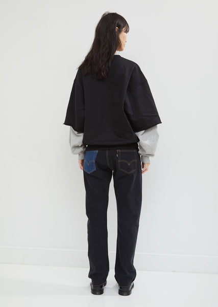 X Levi's Patchwork Pant by Gosha Rubchinskiy- La Garçonne