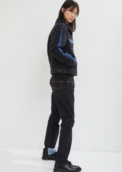X Levi's Patchwork Jacket by Gosha Rubchinskiy- La Garçonne