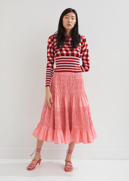 [3/14に出品停止予定] Molly Goddard ピンク ドットスカート 10.11.