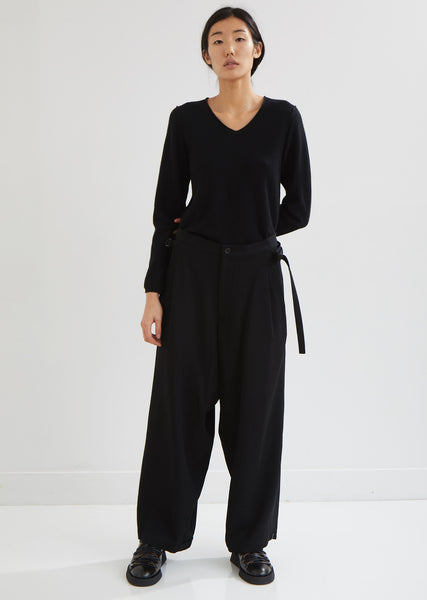 パンツ eaphi WOOL BELTED PANTS (size1) eaphi WOOL BELTED PANTS (size1)