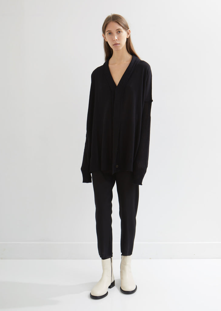 Auber Knitted Fleecewool Cardigan