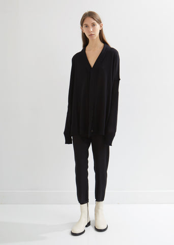 Auber Knitted Fleecewool Cardigan
