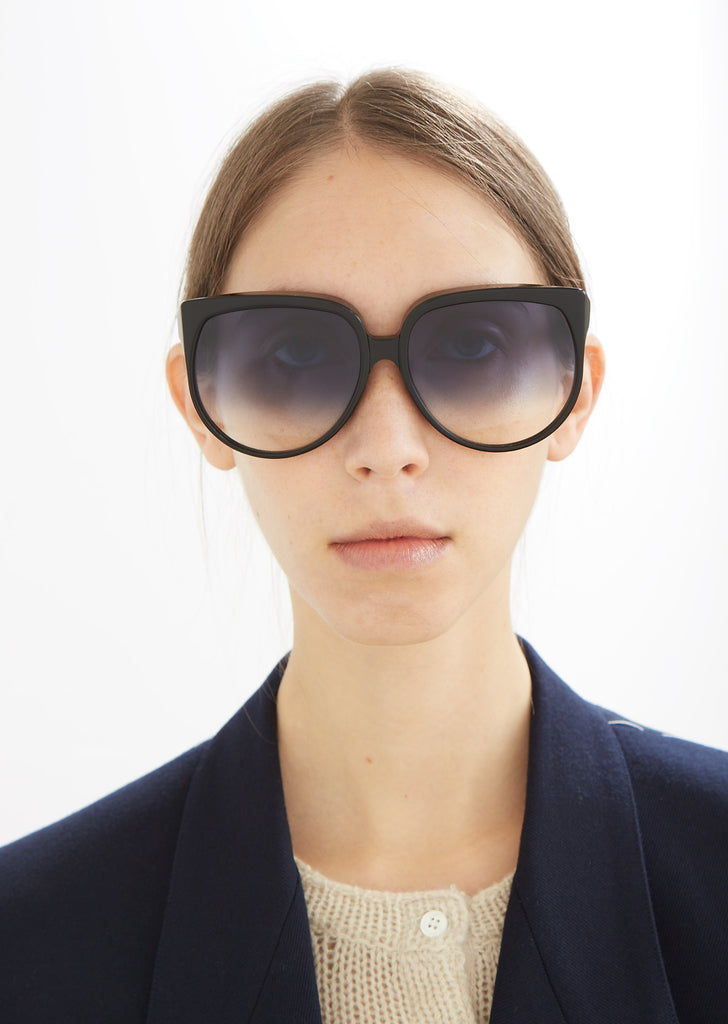 Oversized Acetate Gradient Sunglasses