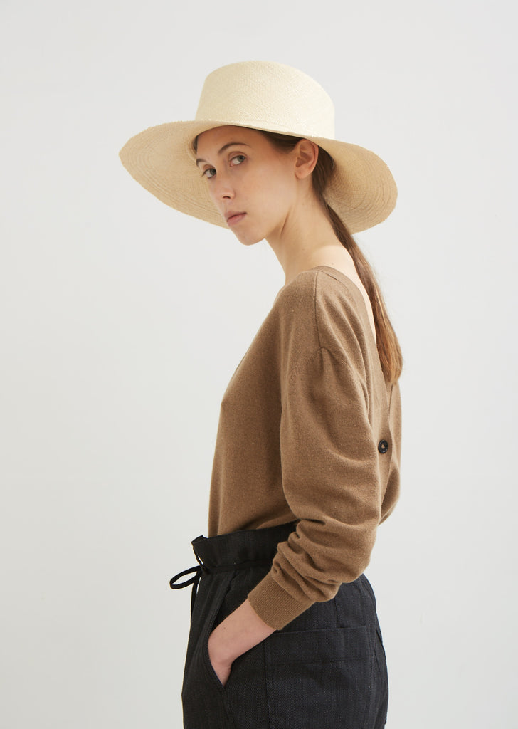 Kelsey Wide Brim Straw Hat