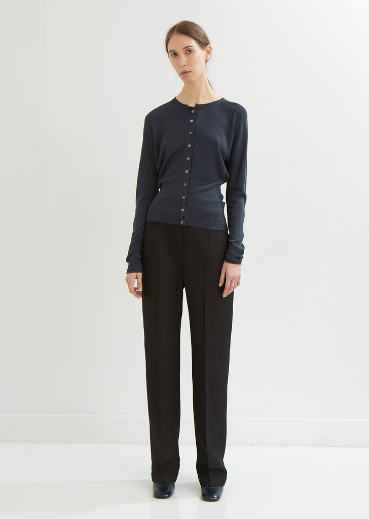Light Button Front Cardigan