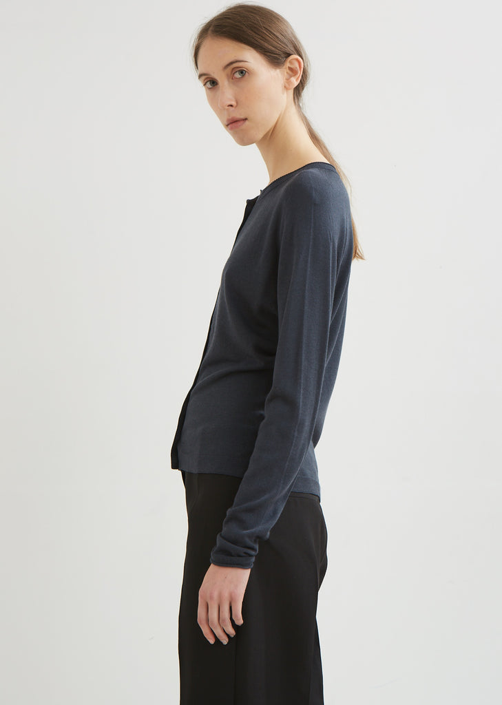 Light Button Front Cardigan