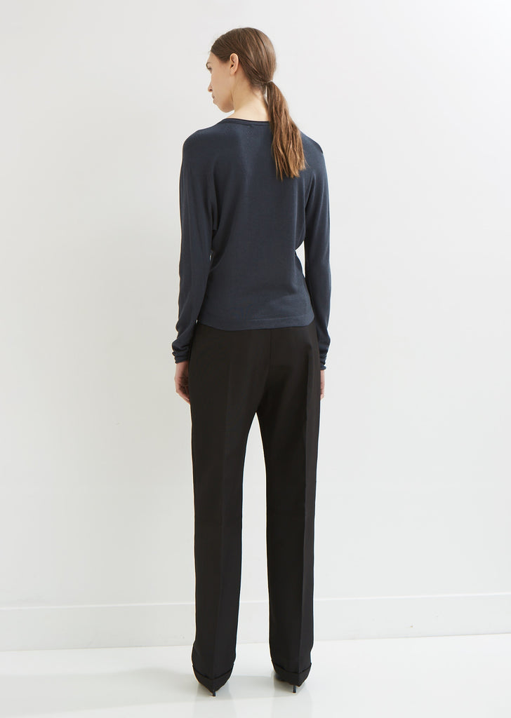 Light Button Front Cardigan