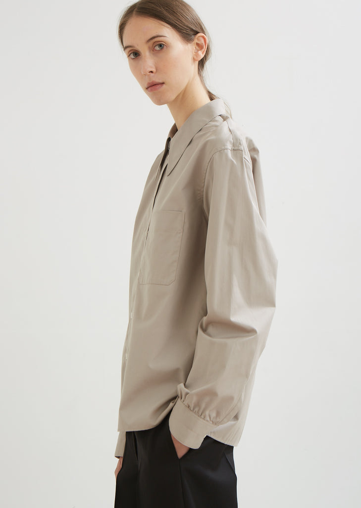 Pointed Collar Shirt