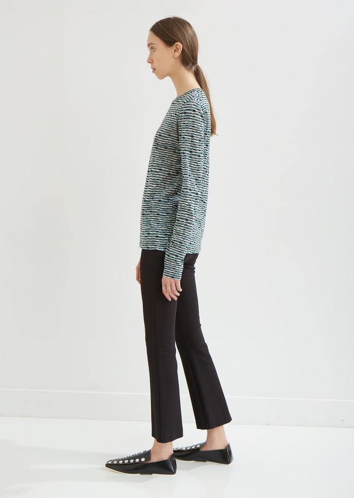 Printed Tissue Jersey T-Shirt