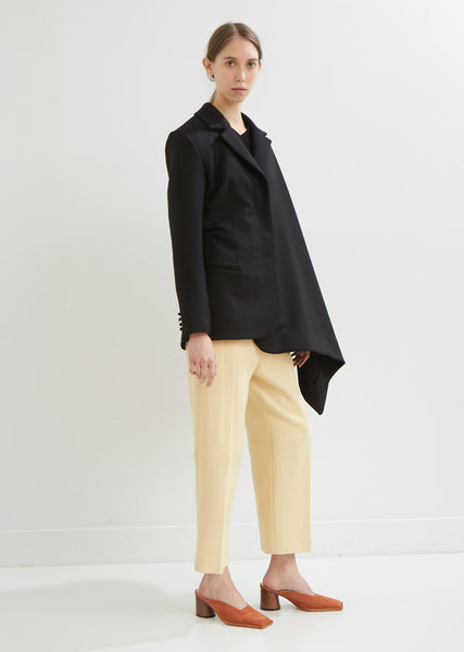 JACQUEMUS ユニセックス ふわふわファーコート LA VESTE PIOBBU JACQUEMUS La Robe Cubo in Pale Yellow | FWRD