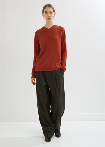Margot Cashmere Reversible Pullover