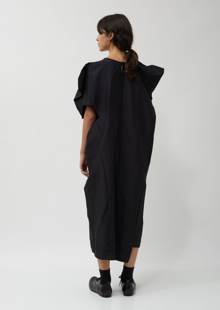 Polyester Satin Garment Treated Dress