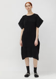 No.3 Pleated Crepe Dress