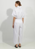 Cotton Wideleg Trousers