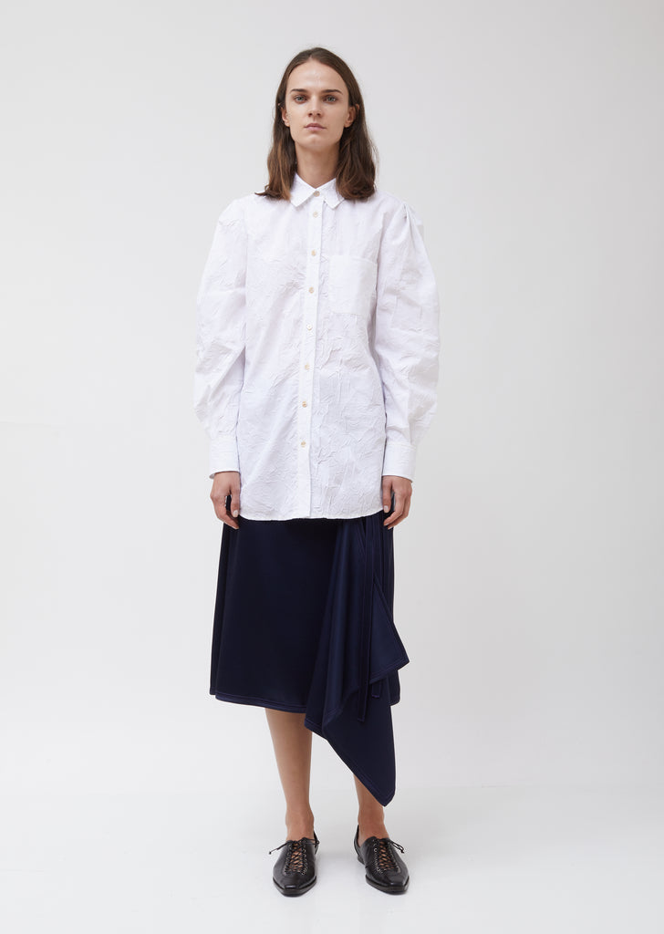 Evon Crinkled Poplin L/S Shirt