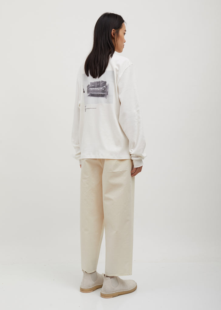 Normal Chair Print Long Sleeve Tee