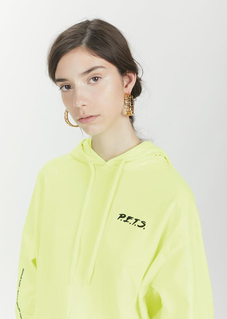 Small Hoop Cutout Earrings