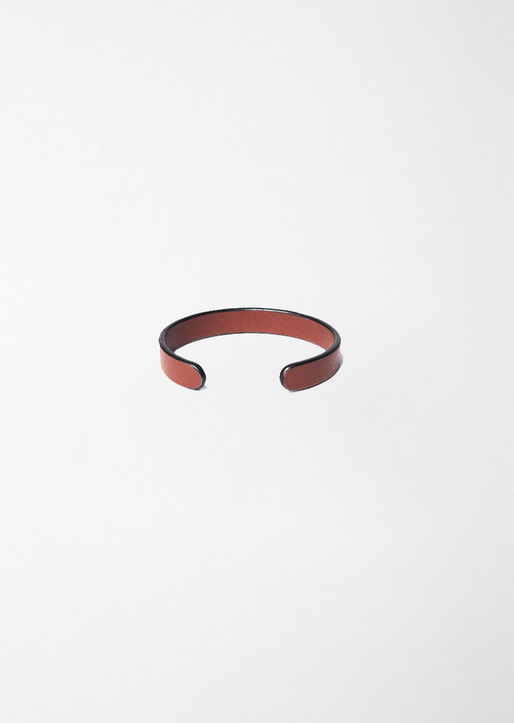 Flat Coated Bracelet — Dark Honey