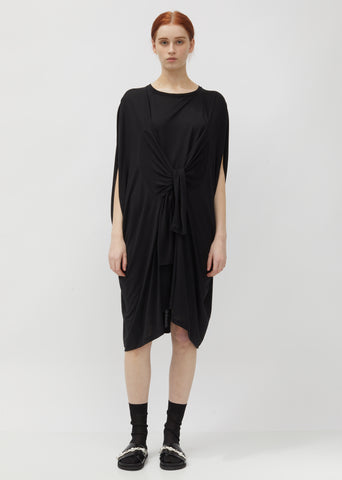 No.4 Front Knot Jersey Dress