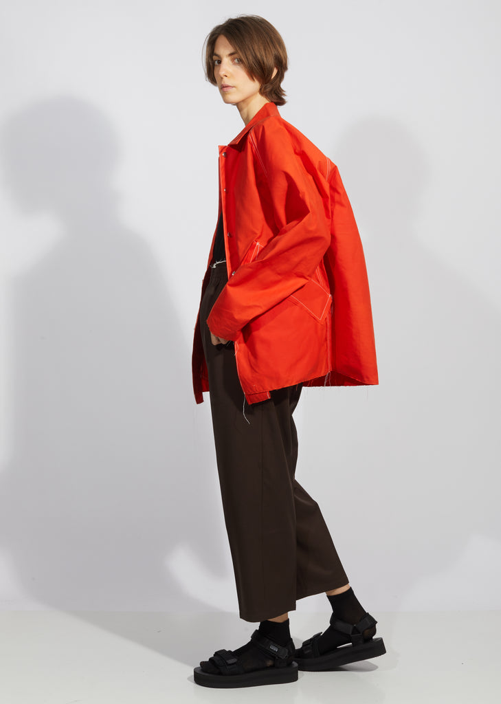 Waxed Baseball Jacket