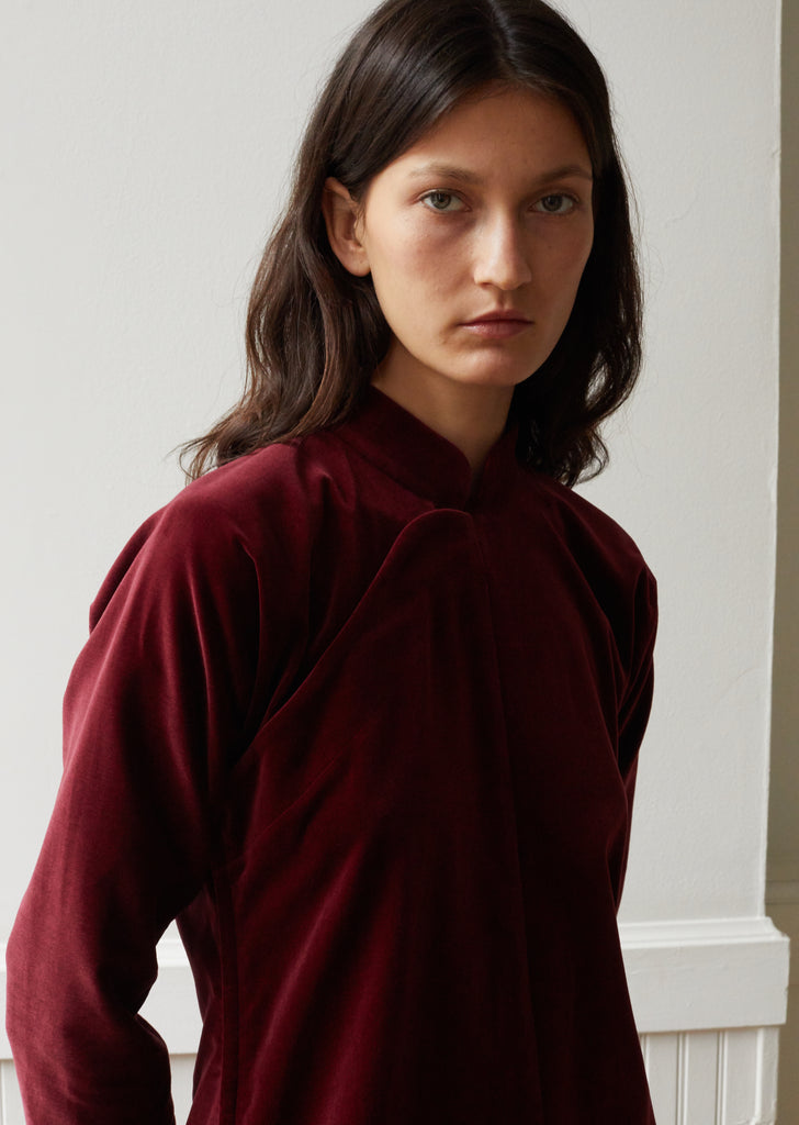 Cotton Velveteen Dress