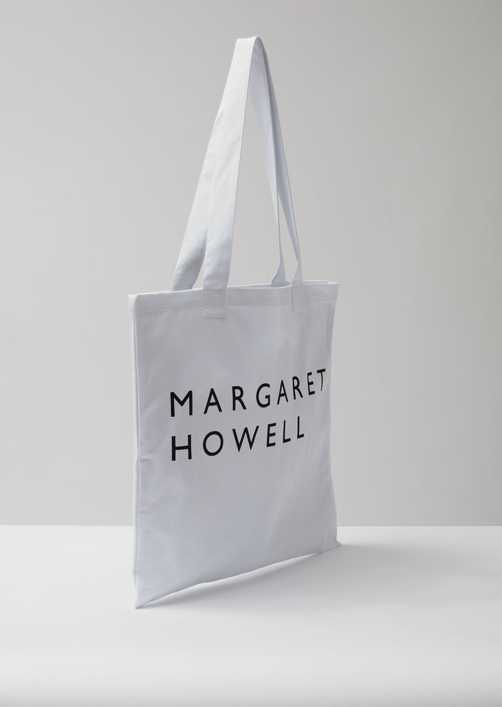 White Logo Bag