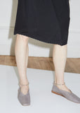 Braided Trim Flats with Removable Anklet